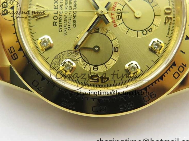 MiroTime 0210 Daytona 116508 YG Noob 1:1 Best Edition 904L YG Case and Bracelet YG Crystal Dial SA MultiPurpose 2628